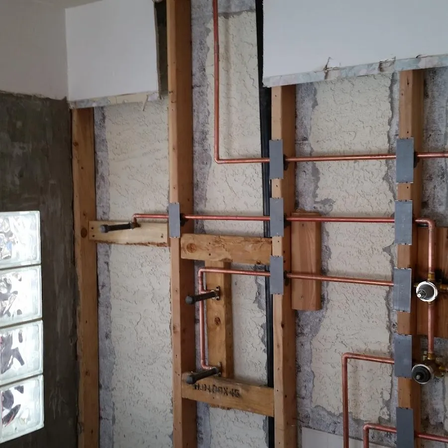 Copper pipe installation for Repiping in Valley City
