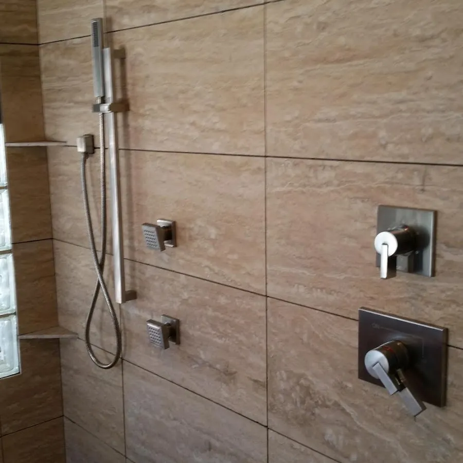Shower fixture installation for Frozen Pipe Repair in Valley City